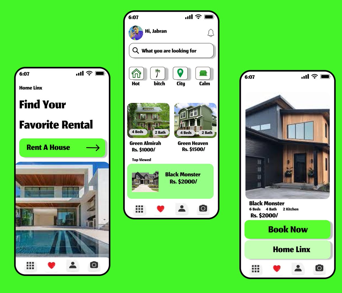 Introducing our latest UI/UX project—a groundbreaking house rental app design that will revolutionize the way you search for your dream home! 
#uxdesignmastery #uidesignchallenge #ui #uidesign #uidesigner #uiuxdesign #userinterface #userinterfacedesign #userinterfacedesigner