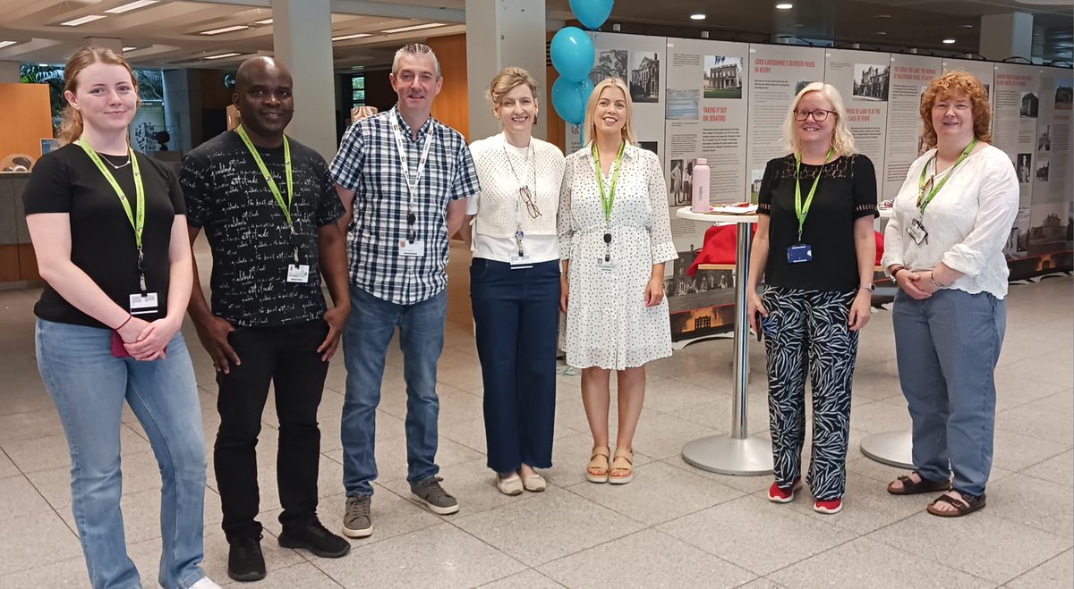 Maynooth University Library (@library_mu) on Twitter photo Our <a href="/library_MU/">Maynooth University Library</a> staff ready to give tours of our fabulous library for Open Day. Make sure to pop in and perhaps grab a freebie 😃 Our <a href="/library_MU/">Maynooth University Library</a> staff ready to give tours of our fabulous library for Open Day. Make sure to pop in and perhaps grab a freebie 😃