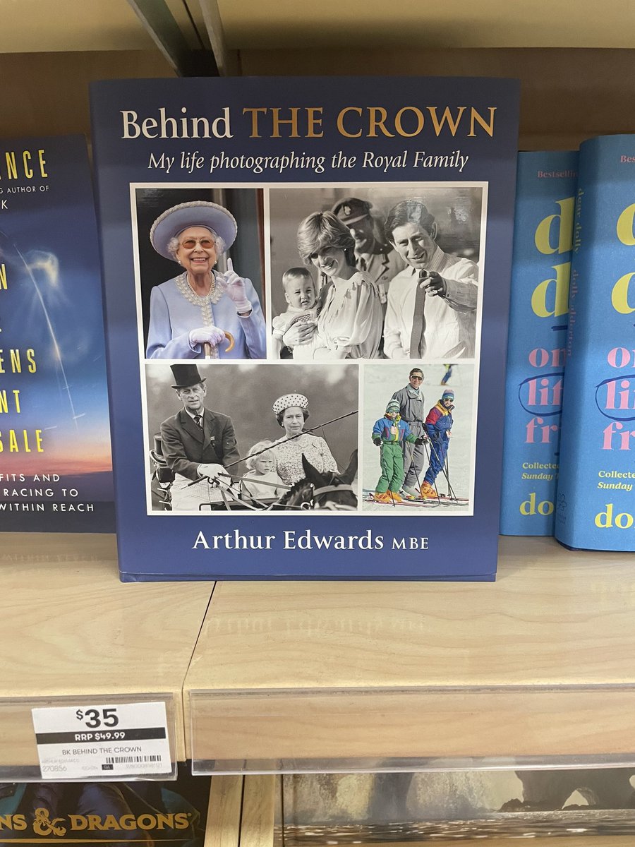 I am so happy and excited to see my good friend @ArthurJEdwards book on a shelf here in Australia. Such a lovely person and still taking great images!