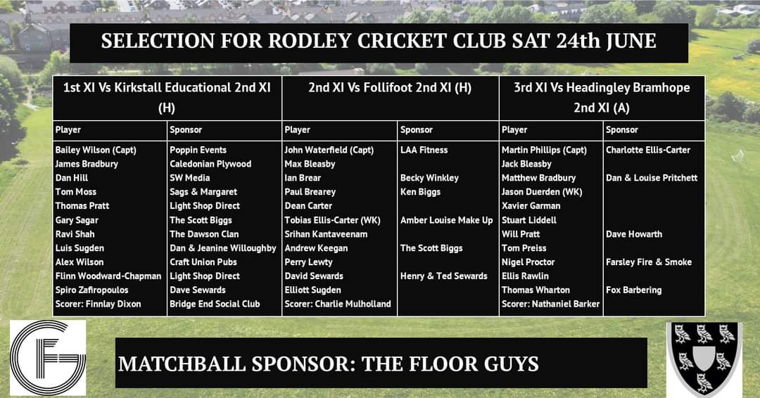 Rodley Cricket Club tweet media