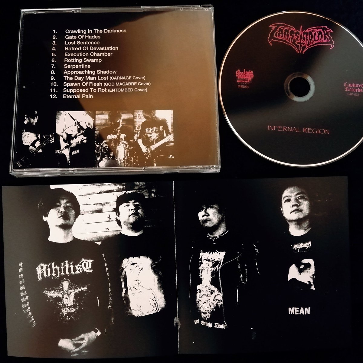 image_noise's tweet photo. 6/14に発売されたCAASSIMOLAR/ INFERNAL REGION 『冥府魔道』に写真を使って戴きました。北欧への想いが詰まってます！'22.12.11 Distro day 12 at Bush bashでの公開レコーディングにて撮影しましたCapturd Records・Bloodbath Records共同リリース🎉
congratulations ! #caassimolar https://t.co/wGDyxMEcRo