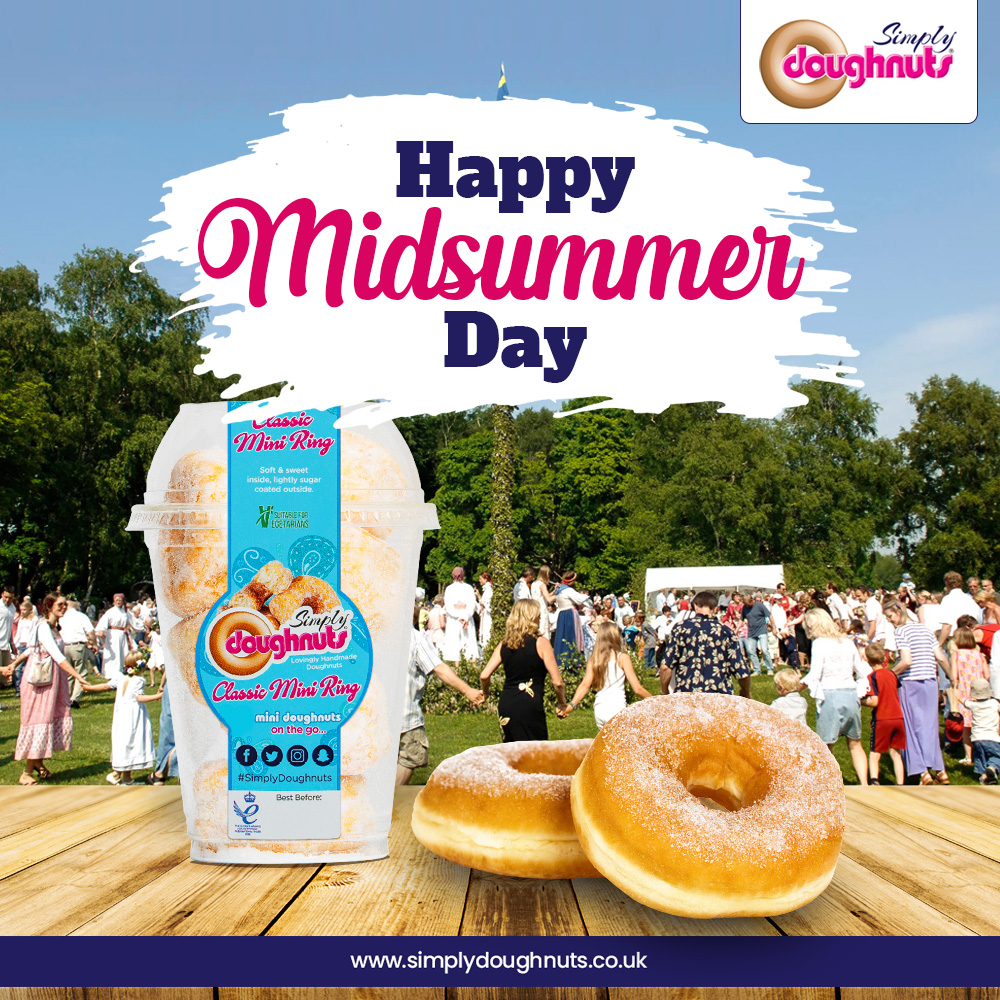 SimplyDoughnuts's tweet photo. 💥 Happy MidSummer Day 💥 

A burst of sunshine with every delectable doughnut bite. 🌞 🍩

#CoffeeAndDoughnuts #MorningRoutine #SimplyDoughnuts #Freshforlonger #awardwinning #doughnuts https://t.co/L0OmnKUlDV