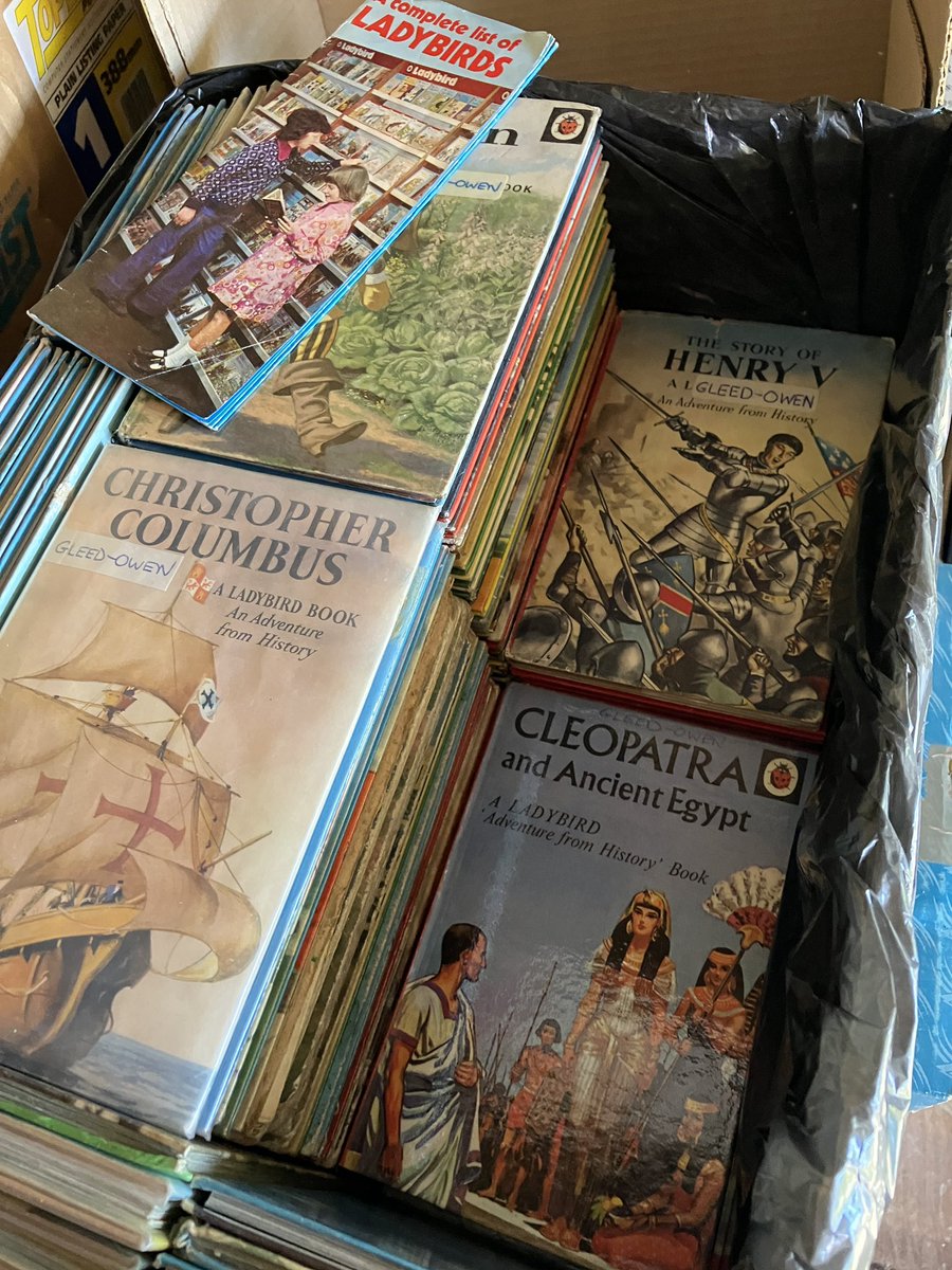 Is there are market or a charitable repository out there for a collection of 100+ Ladybord books? Clearing my Dad’s garage in Notts.
@ladybirdbooks #collectible #books
Huge collection of military books and plastic aircraft kits too.