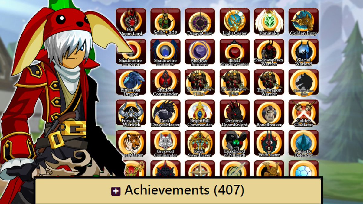 AE_REC's tweet photo. I got 407 Badges in AQWorlds! How many do you have and which ones will you get next? https://t.co/7QDSNLwSph