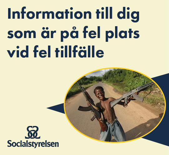 Myndigheten reagerar på trenden med oskyldiga offer i svenska skottlossningar. Ny folder: