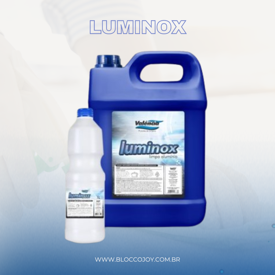 Limpa Aluminio - Luminox

#materiallimpeza #bloccojoy #desinfetante #limpezageral #produtosdelimpeza #luminox
#limpaaluminio #valencia