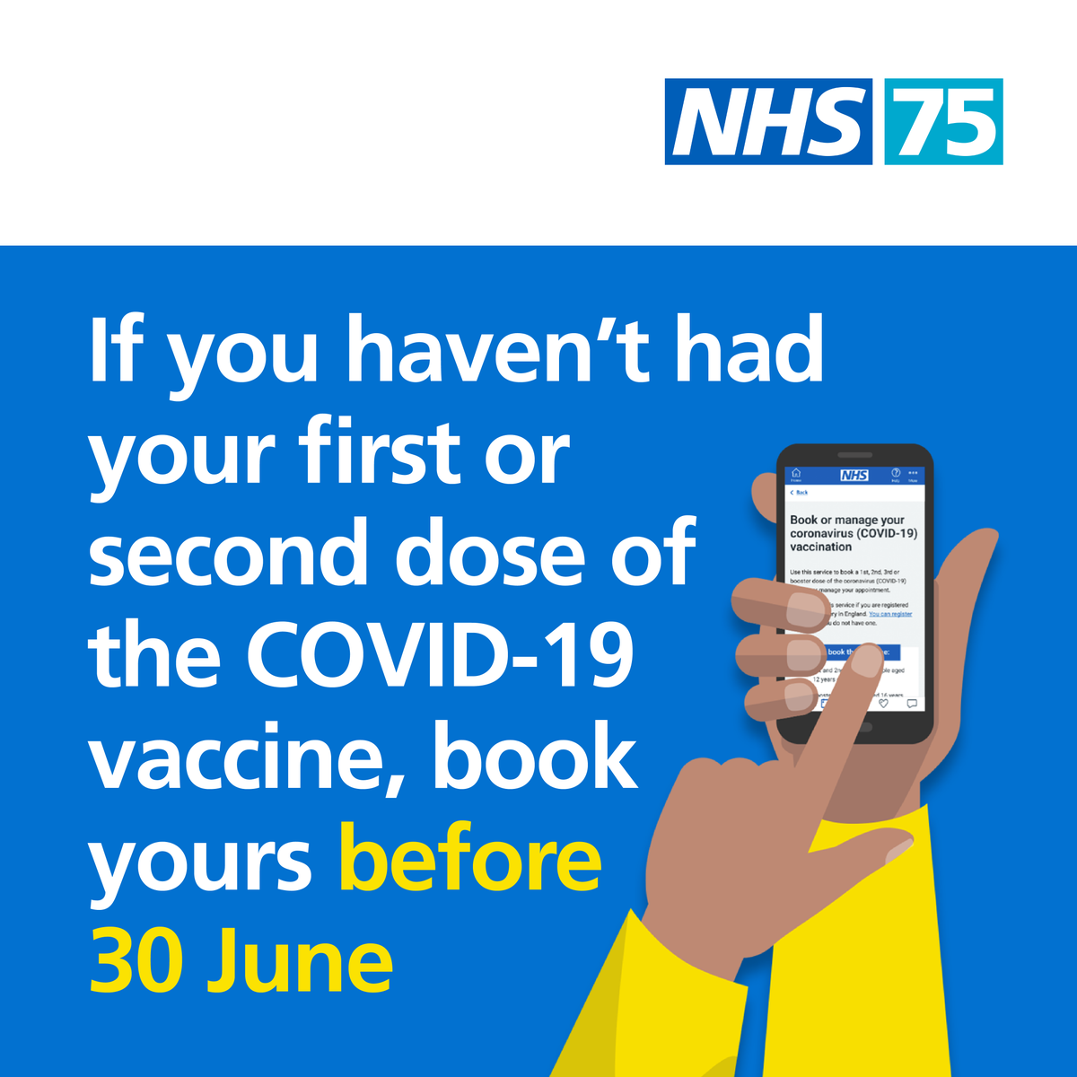 NHS England tweet media