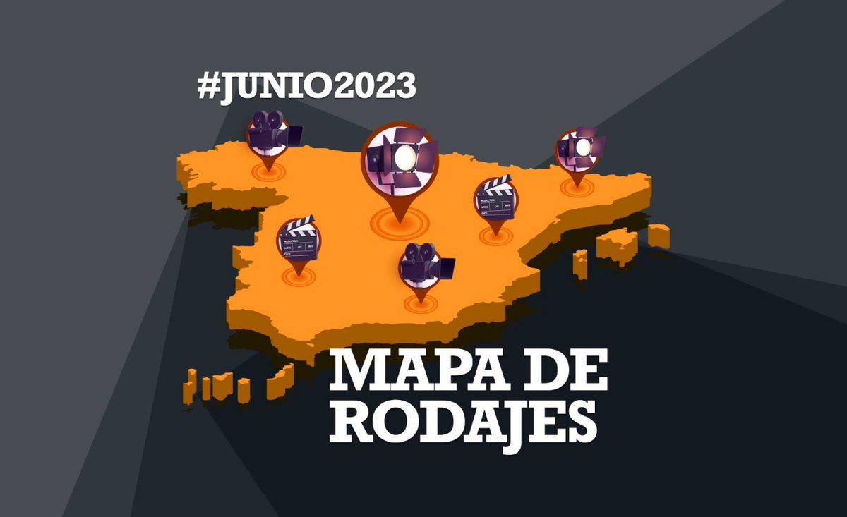 asociacionappa's tweet photo. 🗺 Seguimos actualizando nuestro Mapa de Rodajes, que ya tenéis disponible en nuestra web.
📌 Para ver más entra en https://t.co/wv3aNAIfcV
#APPA #asociacionprofesionalesdeproducciónaudiovisual #cine #CineEspañol #MapadeRodajes https://t.co/2JwbTB0cjQ