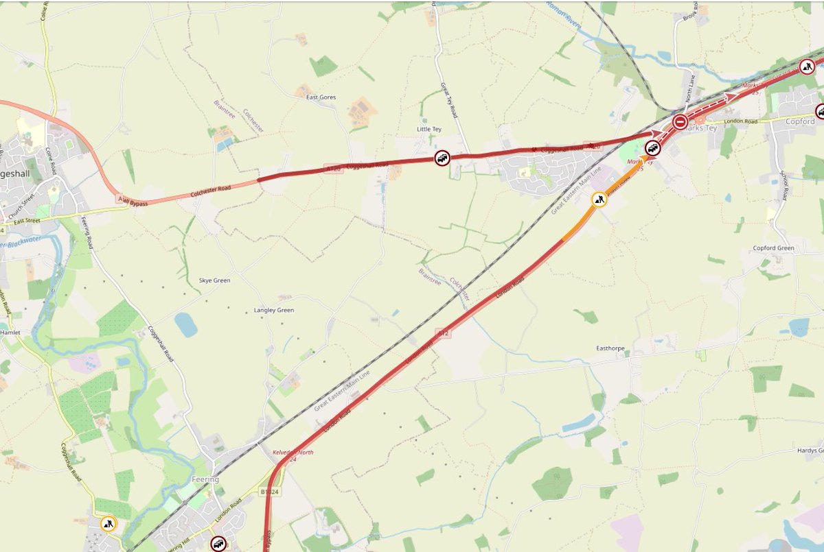 Actual Radio on Twitter "Essex_Travel A120 Eastbound slow moving