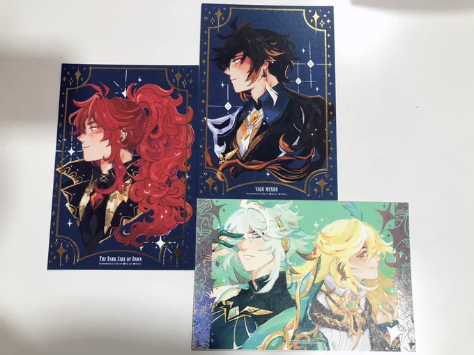 prints i got from @/golzybladedee and @/HeyIllyArt HEHE