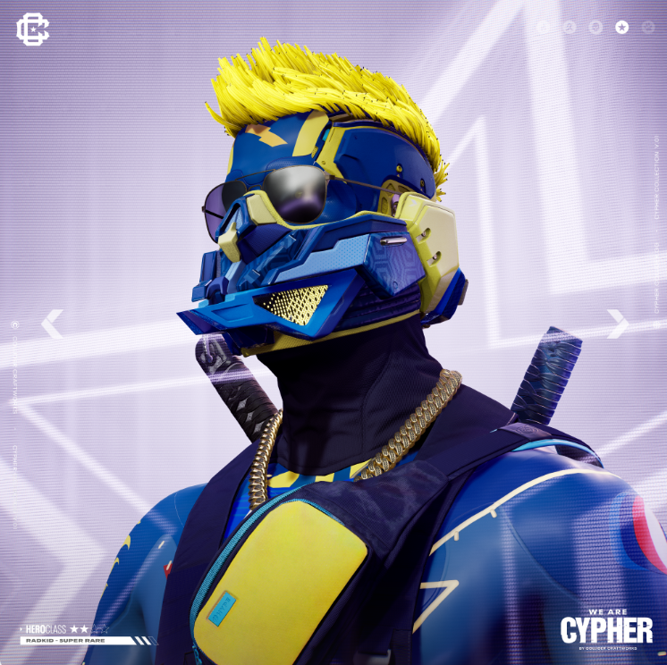 nftless's tweet image. Got myself a second CYPHER by @ColliderCraft 

Next one will be a CHOSEN!

Can't wait to bring this BadBoy to Unreal Engine 5