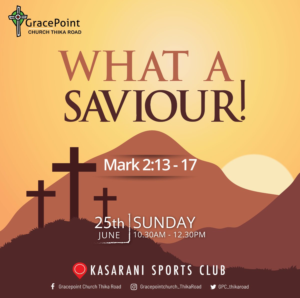 Join us tomorrow as we see a Saviour who came for the unworthy, vile, wretched
