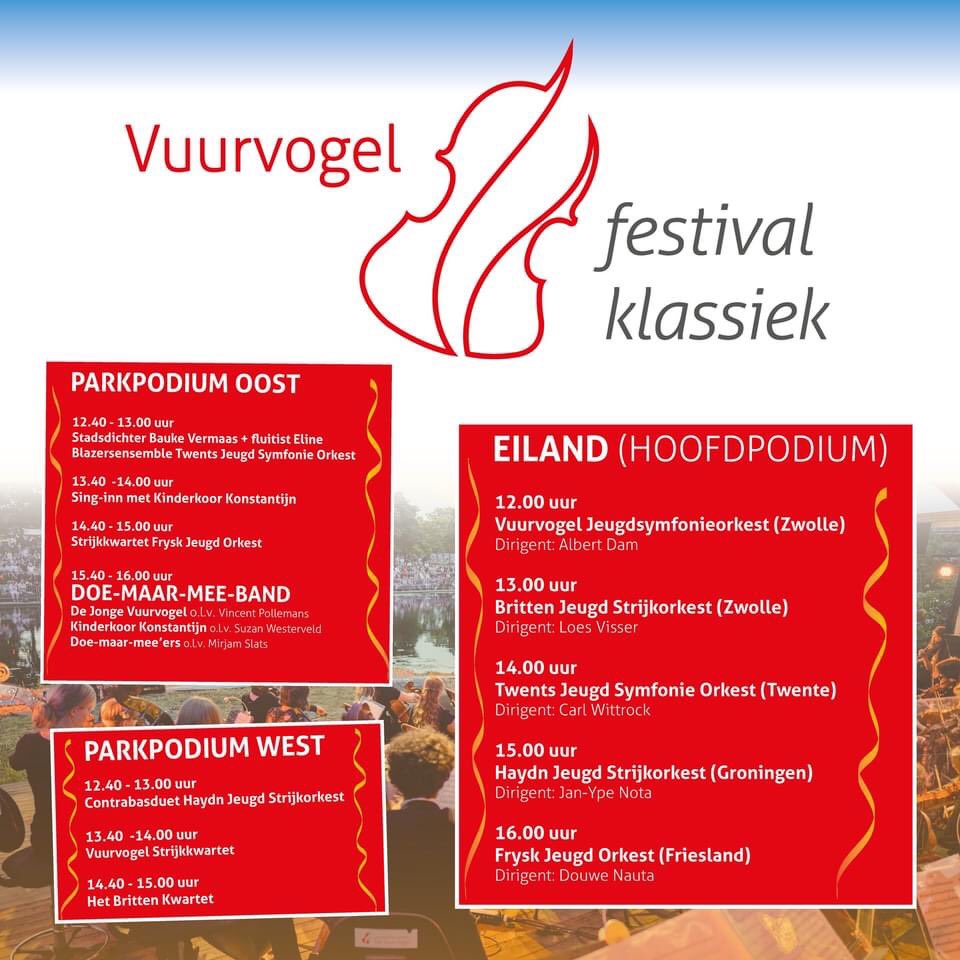 Morgenmiddag Vuurvogel Festival Klassiek!

vuurvogelfestivalklassiek.nl/programma.html