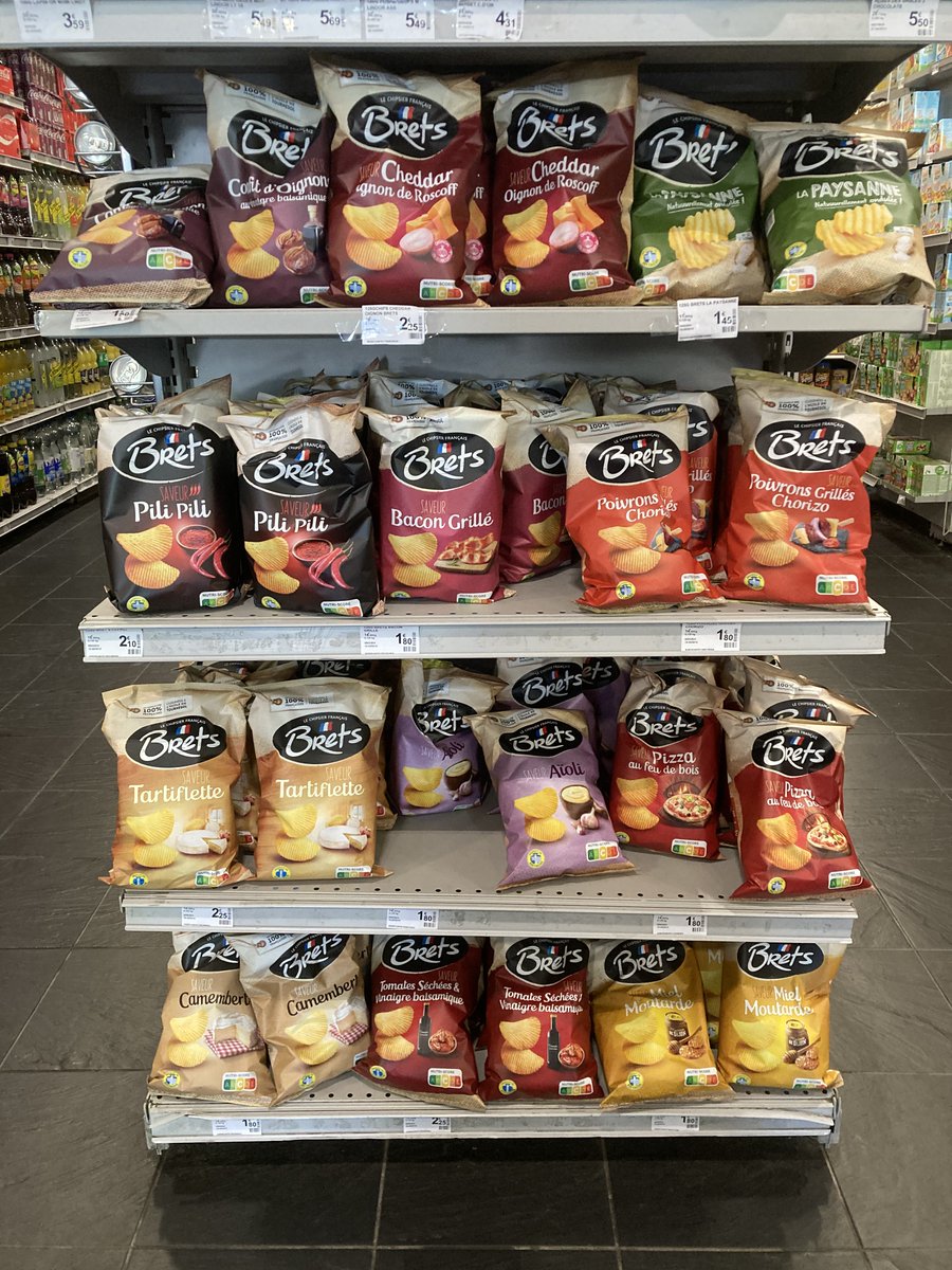 L’imagination des concepteurs de chips de chez « Brets » ne semble plus connaître de limites.
#PassionChips