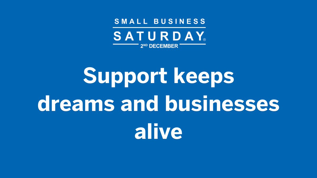 Our small businesses need us: by shopping small we can support our incredible small businesses and contribute to the local economy.