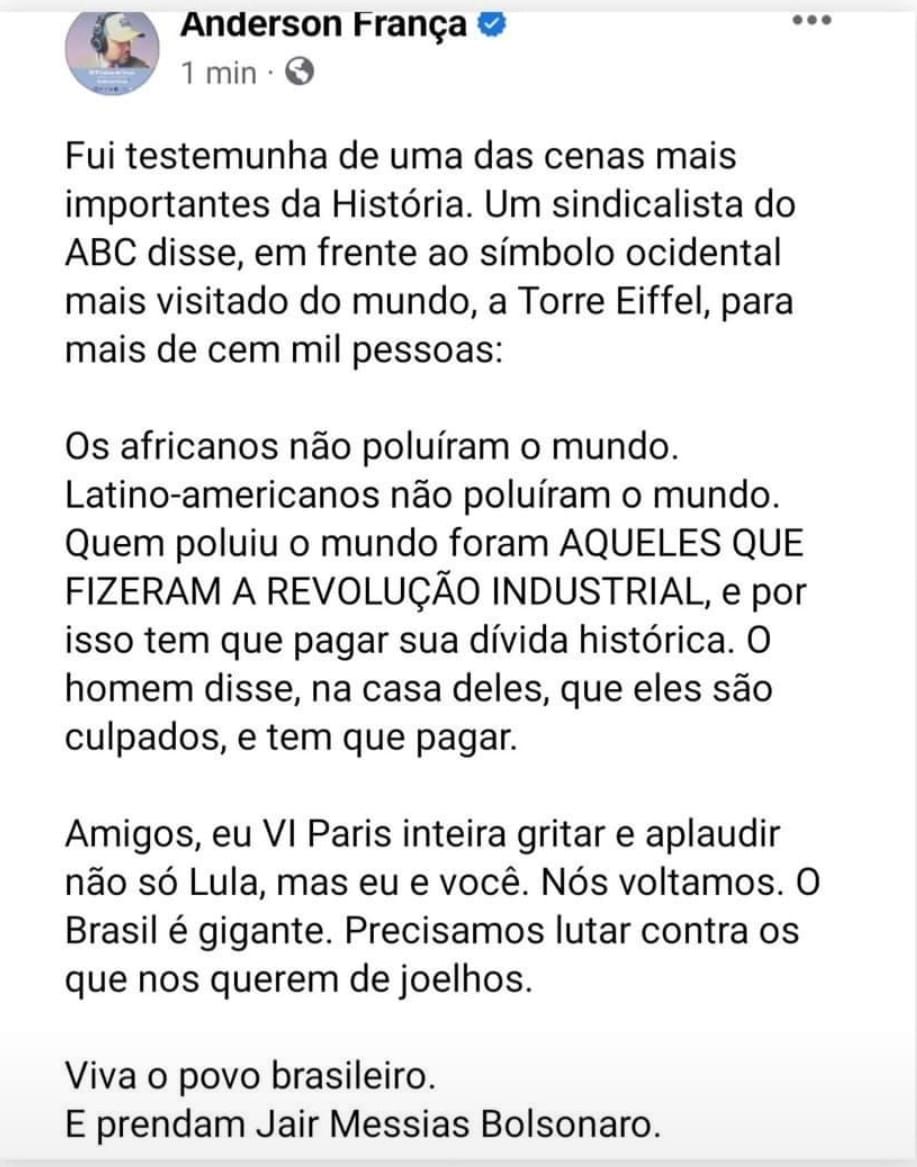 Vocês precisam organizar melhor seus pensamentos. NADA é sobre \, image size:917x1167