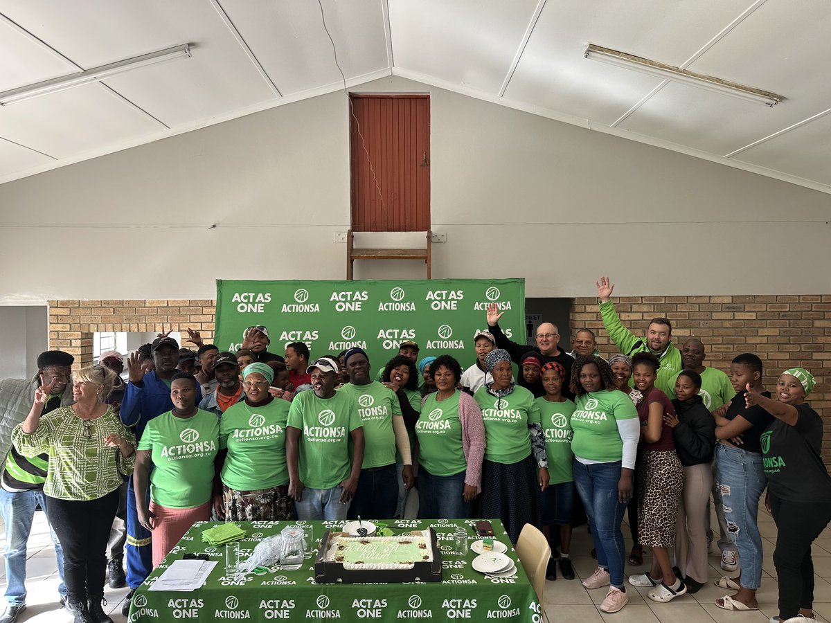 AtholT's tweet photo. Ward1 branch is launched in Kouga. Kyk Hoe lyk ons nou ⁦@HermanMashaba⁩ https://t.co/fUoTlszB5l