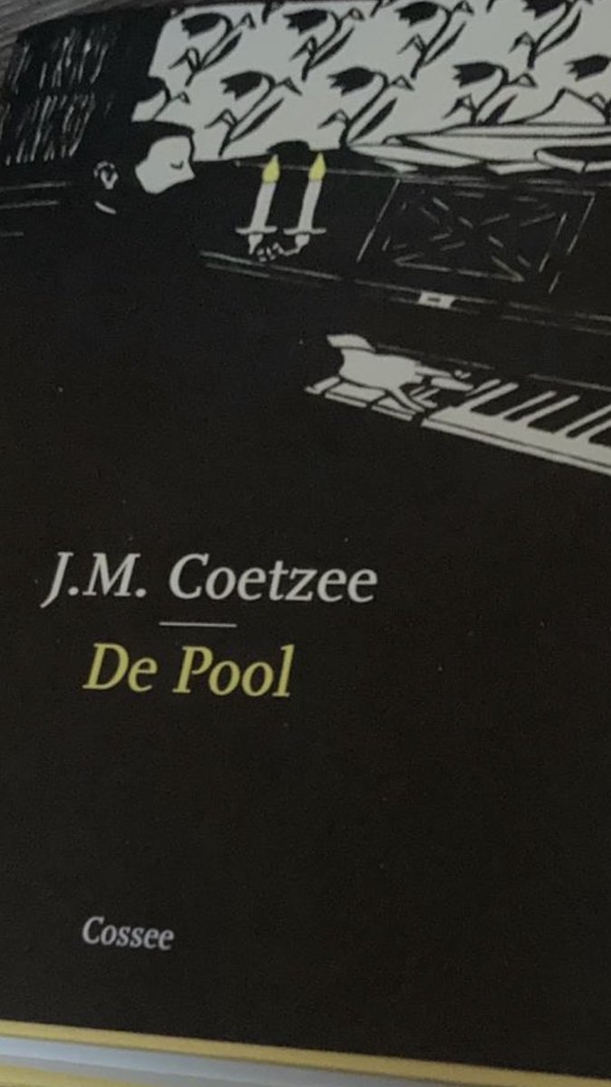 blaisetolky's tweet photo. En is het weer een meesterwerk? Ja dat is het!
#JMCoetzee #DePool @UitgCossee https://t.co/vXTguYRtz6