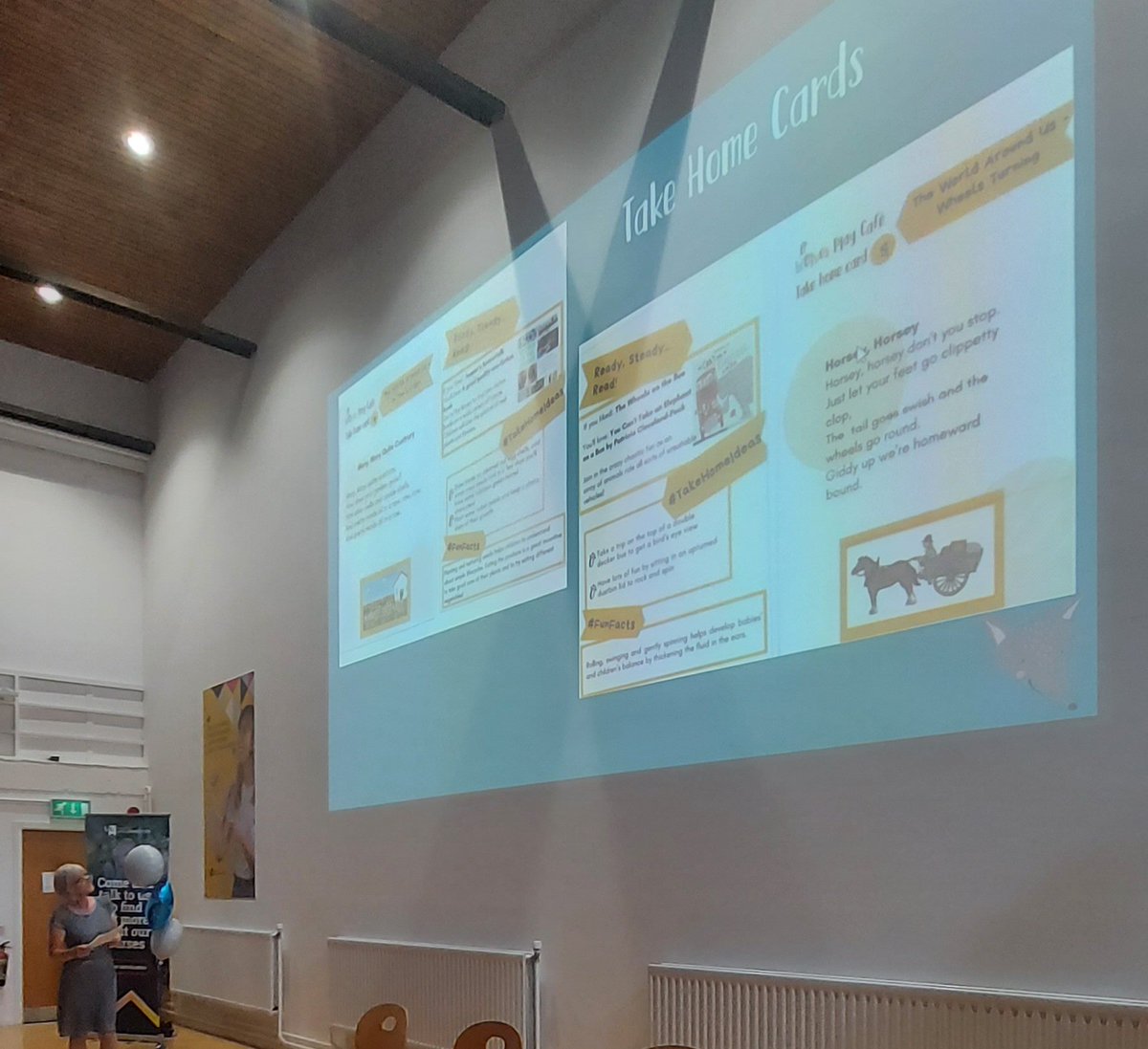 Helen <a href="/WolvesPlayCafe/">Wolves Play Cafe</a> talks about the fabulous idea of #takehomecards to support parents with what to do next, what to read next and focus on #thepowerofplay
