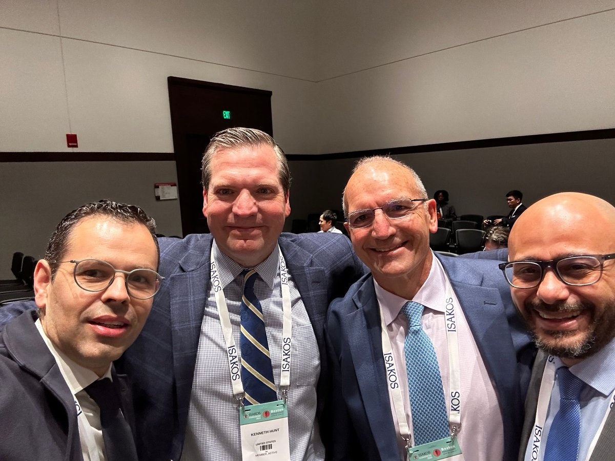 DrNasefClinic's tweet image. One can never stop learning! Was a wonderful ISAKOS meeting in Boston 2023. Great scientific talks, meeting new friends and also proud to start my two-year responsibility as Deputy chair of the Foot and Ankle Committee.
#isakos,#isakos2023,#Boston,#Boston2023