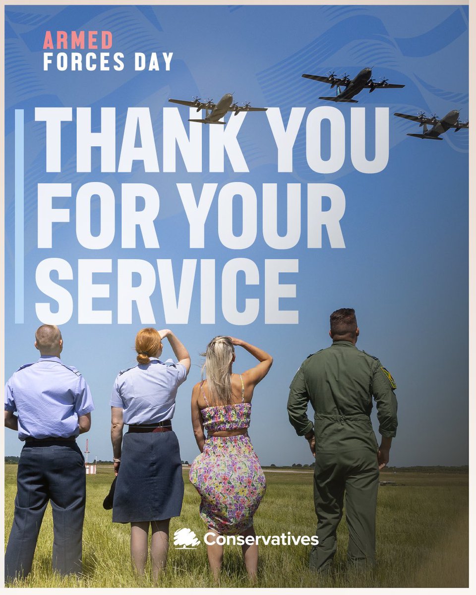 This Armed Forces Day we thank those who dedicate themselves to the defence of the United Kingdom 🇬🇧

#ArmedForcesDay