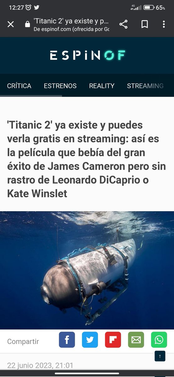 #SubmarinoTitan