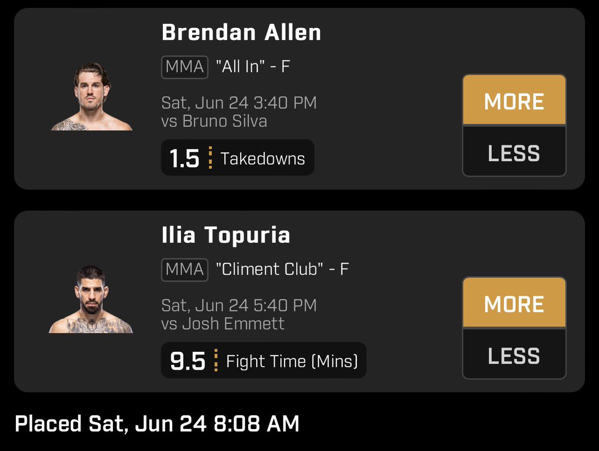 MMA Slip.. 🤫 #prizepicks #prizepicksmma #MMA #UFCJacksonville #gamblingtwitter #dfs #sportsbettingtwitter #SportsGambling