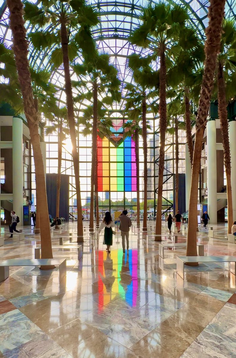 Brookfield Place Winter Garden in Lower Manhattan