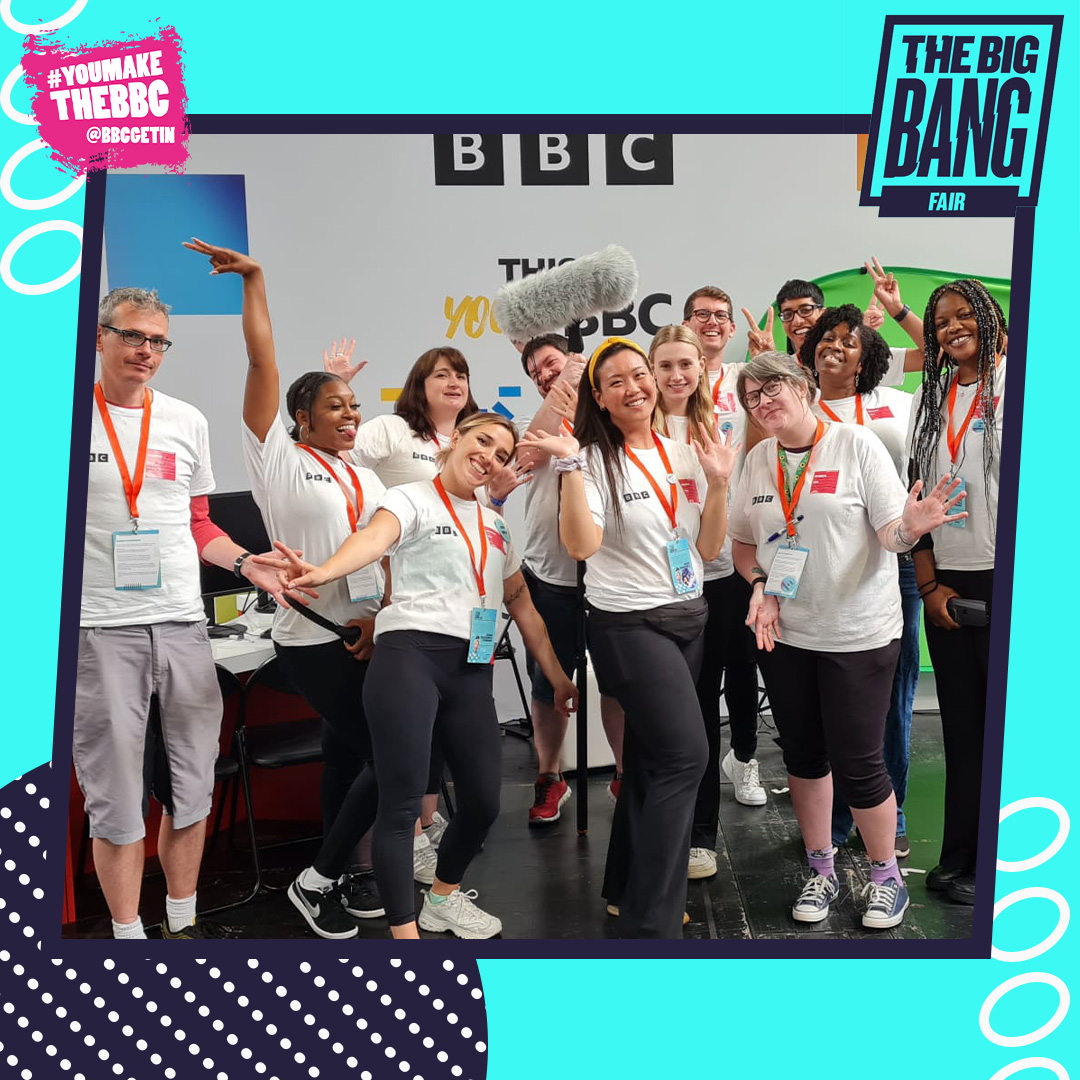BBCGetIn's tweet photo. We had a fantastic few days at @bigbangukstem. News reading in our green screen studio, live page demos, coding and so much more!

#BigBangFair #bbcbitesize #NECBirmingham #STEM #StemEducation #BBCCareers #BBCGetIn #YouMakeTheBBC #LifeAtTheBBC https://t.co/ZvDzKD0GDd