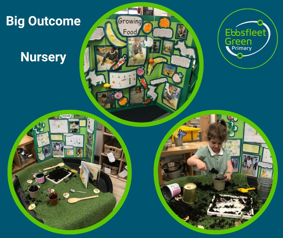 The children were very keen to share their learning about planting seeds and what seeds need to grow: light, water and the right temperature.