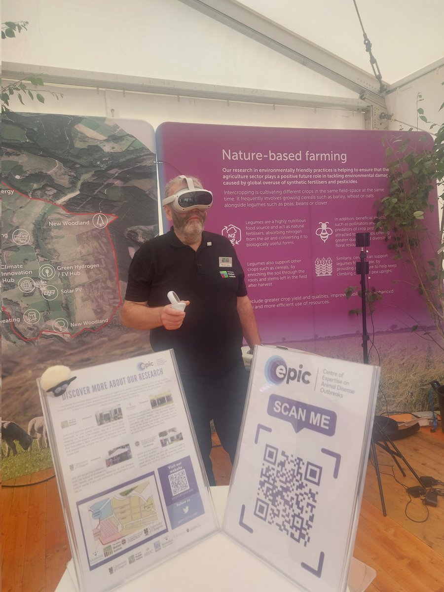 EpicScotland's tweet image. Head down to @JamesHuttonInst on Avenue Q to experience DigiCroft and try virtual reality!