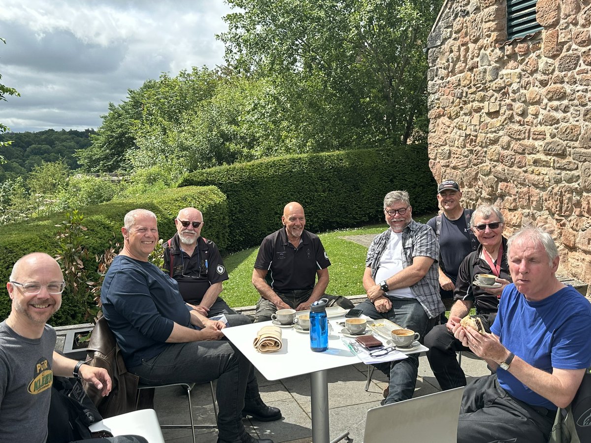 Lodge of Progress <a href="/WorcsMasons/">Worcestershire Freemasons</a>  on tour #RosslynChapel #BrothersOnBikes