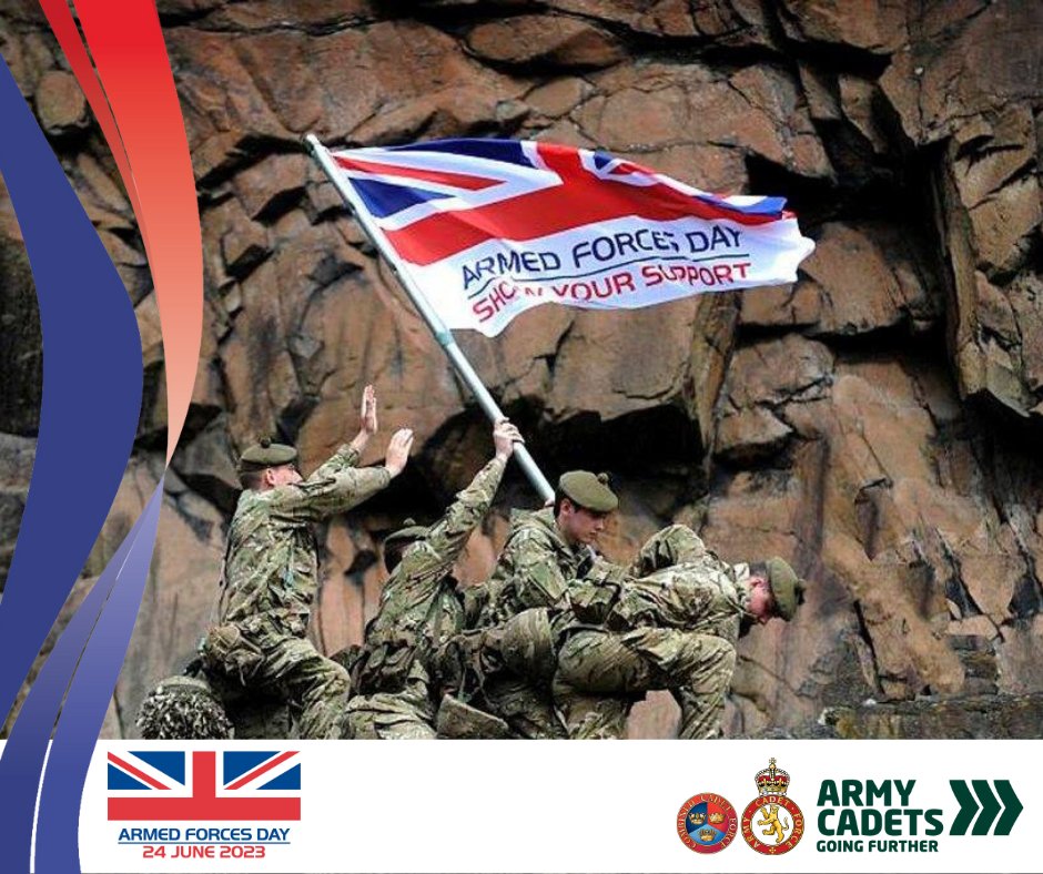 Please support Armed Forces Day today.  Surrey ACF Battalion PWRR wishes to thank all serving and ex service personnel for their service.  We are forever in your debt.

#armycadets #armycadetsuk #toinspiretoachieve #youth #mtp #FiercePride #SERFCA #ArmedForcesDay