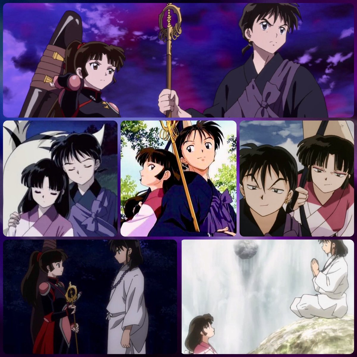 🌹The Power Couple🌹 #miroku #sango #MirSan #inuyasha #HanyoNoYashahime #anime.