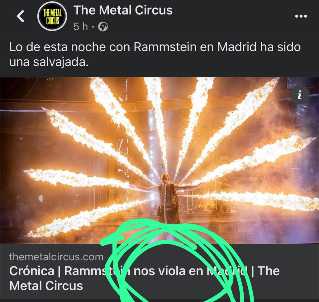 @TheMetalCircus os habeis arrepentido de ser unos mierdas i habeis borrado el titular original i vuelvo a colgar la noticia, como siempre demostrando que sois ratas