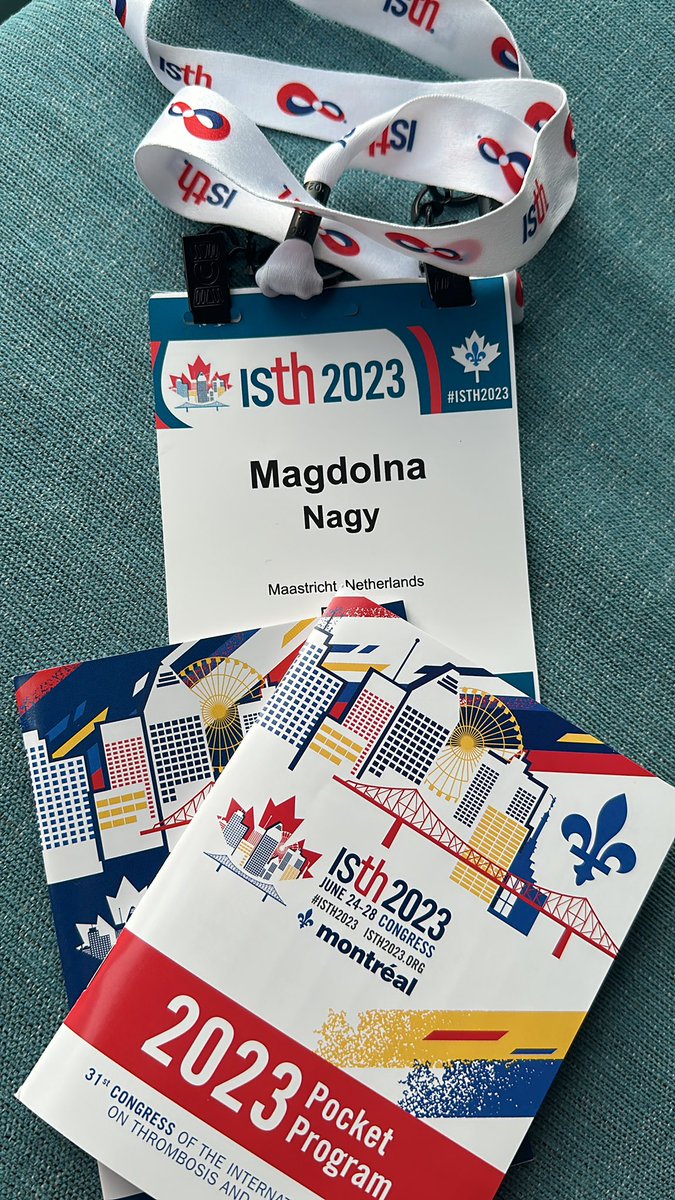 Looking forward to the upcoming days filled with science and networking! #ISTH2023