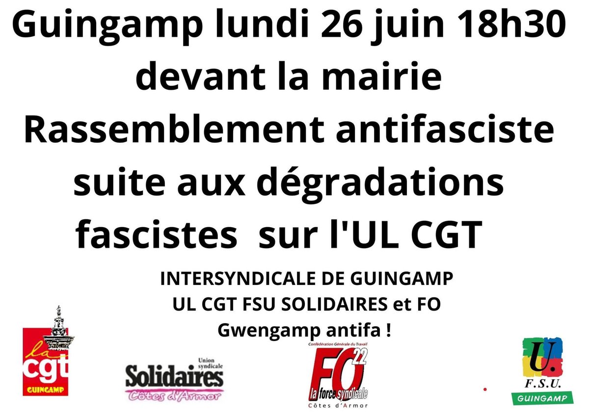 #Gwengamp #Guingamp #antifa