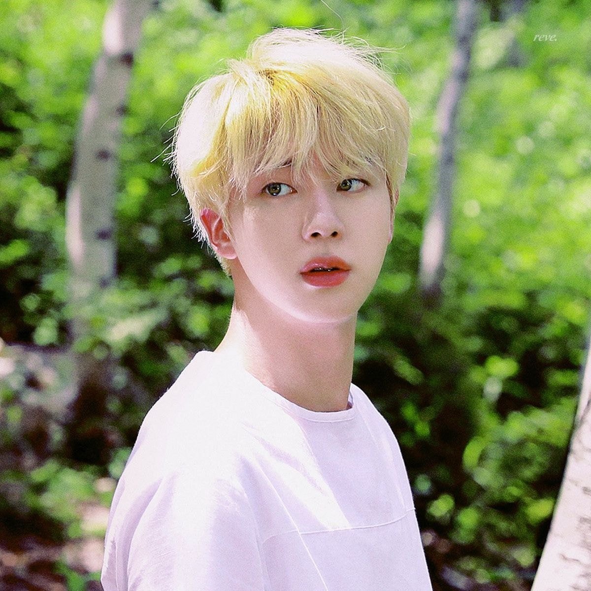 사랑하는 석진시💜🐹💜
여름날 요정같은 금발 석진이🥰🥰

#WeLoveJin #TheAstronaut #JIN #방탄소년단진
@bts_twt