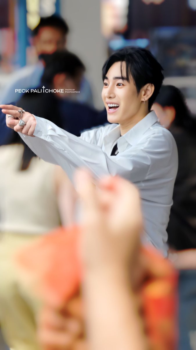 PhotoXPeck's tweet photo. ใครเปนเจ้าของความดีใจนี้ ผลิตน่าร้ากกกกกกก
@peckpalit 
#เป๊กผลิตโชค
 #เป๊กมีคอนที่แฟชั่น https://t.co/7s5aKIDGo5