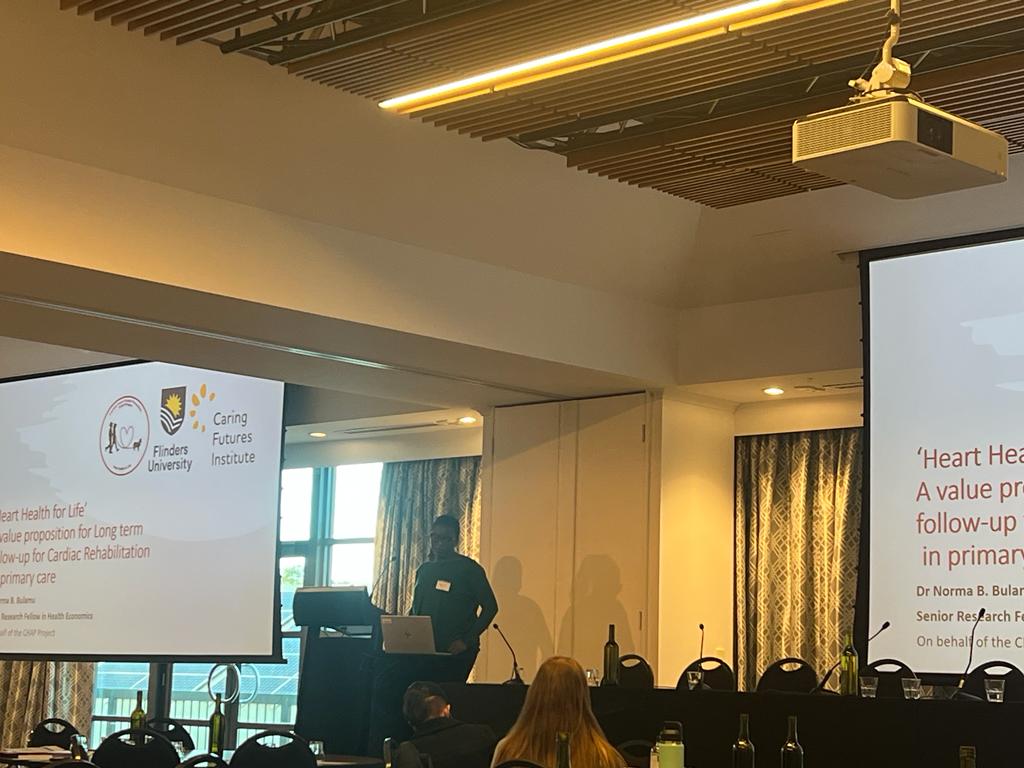 CHAPproject's tweet photo. Congratulations @BulamuNorma, @DrLemlemG and @DrJoyceRamos for your great
 presentations at SA Rural Health Research Education Conference in the Barossa today. @clark_ra @bel_alline @Flinders https://t.co/mHUVBdLTCw