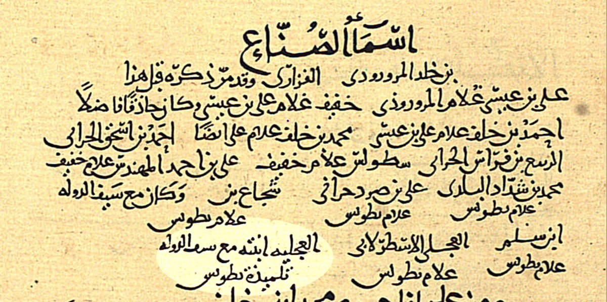 Scientific Instrument Commission on Twitter "Maryam alAsturlabi