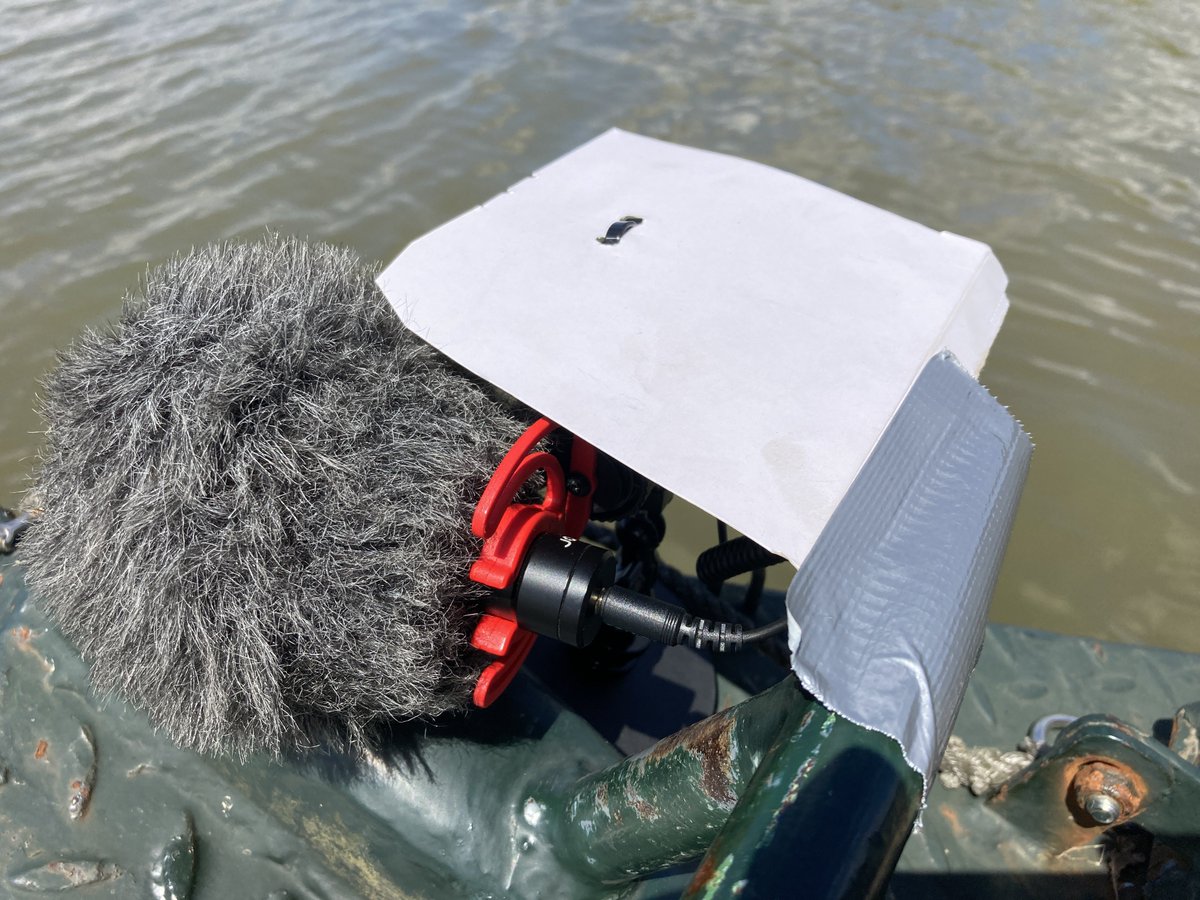 CruisingTheCut's tweet photo. When you need to keep your action camera cool rather than roasting in the sun on a steel narrowboat #MacGyver #gaffertape #cardboard #cabletie #DJIOsmo https://t.co/TVX9jGDRaj