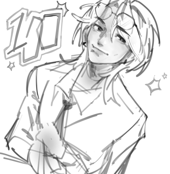 OH YA TY FOR 100+ FOLLOWERS!!! have a tiny sketch