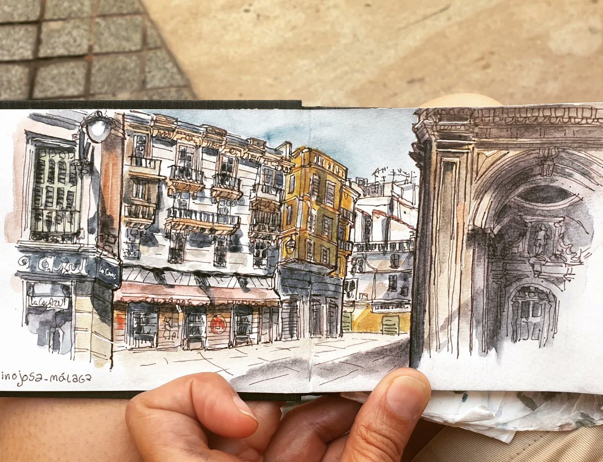 Adios #calzadoshinojosa :( 
#Malaga #urbansketchers