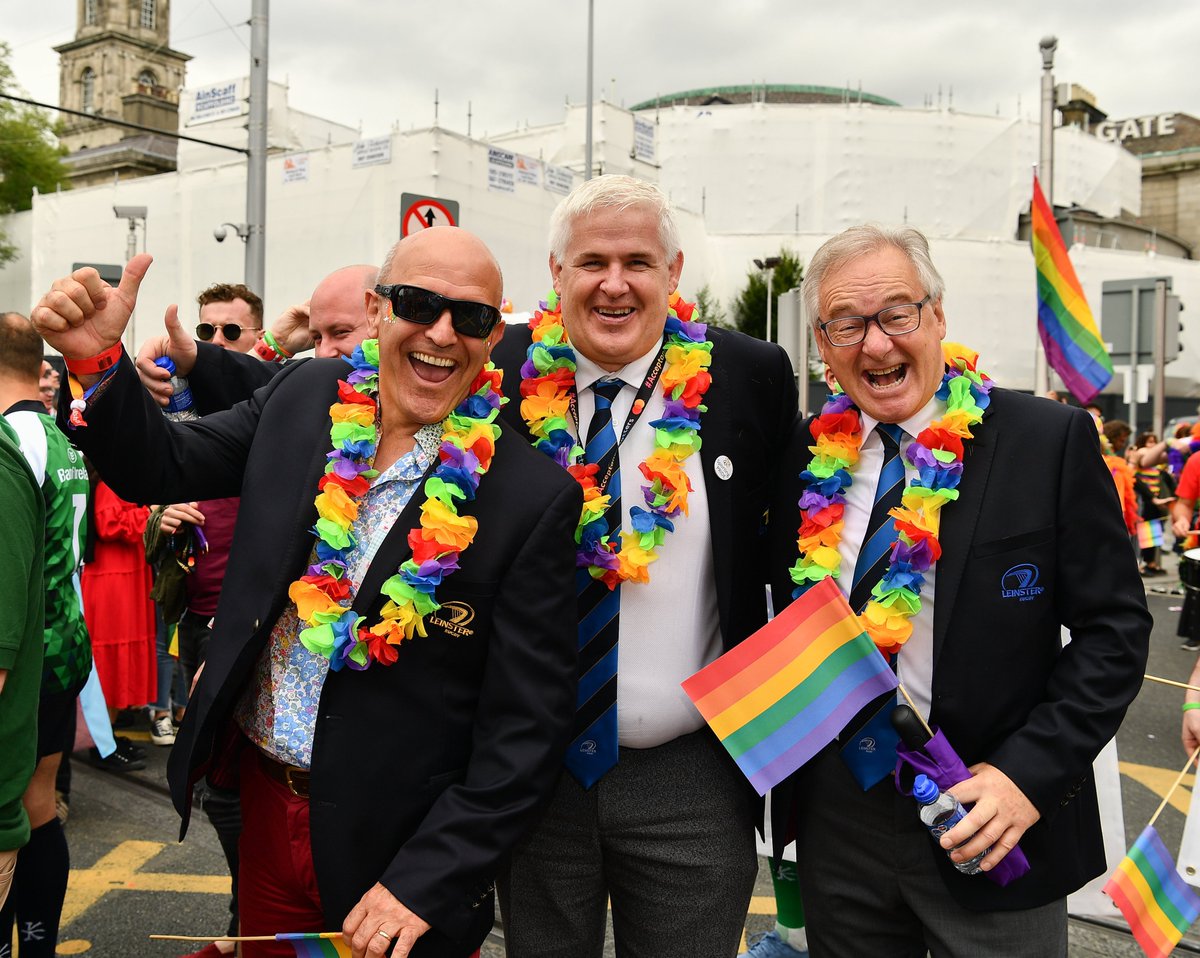 Leinster Rugby would like to wish everyone a very happy #Pride2023. 

Have a great day, wherever you are celebrating. 🙌