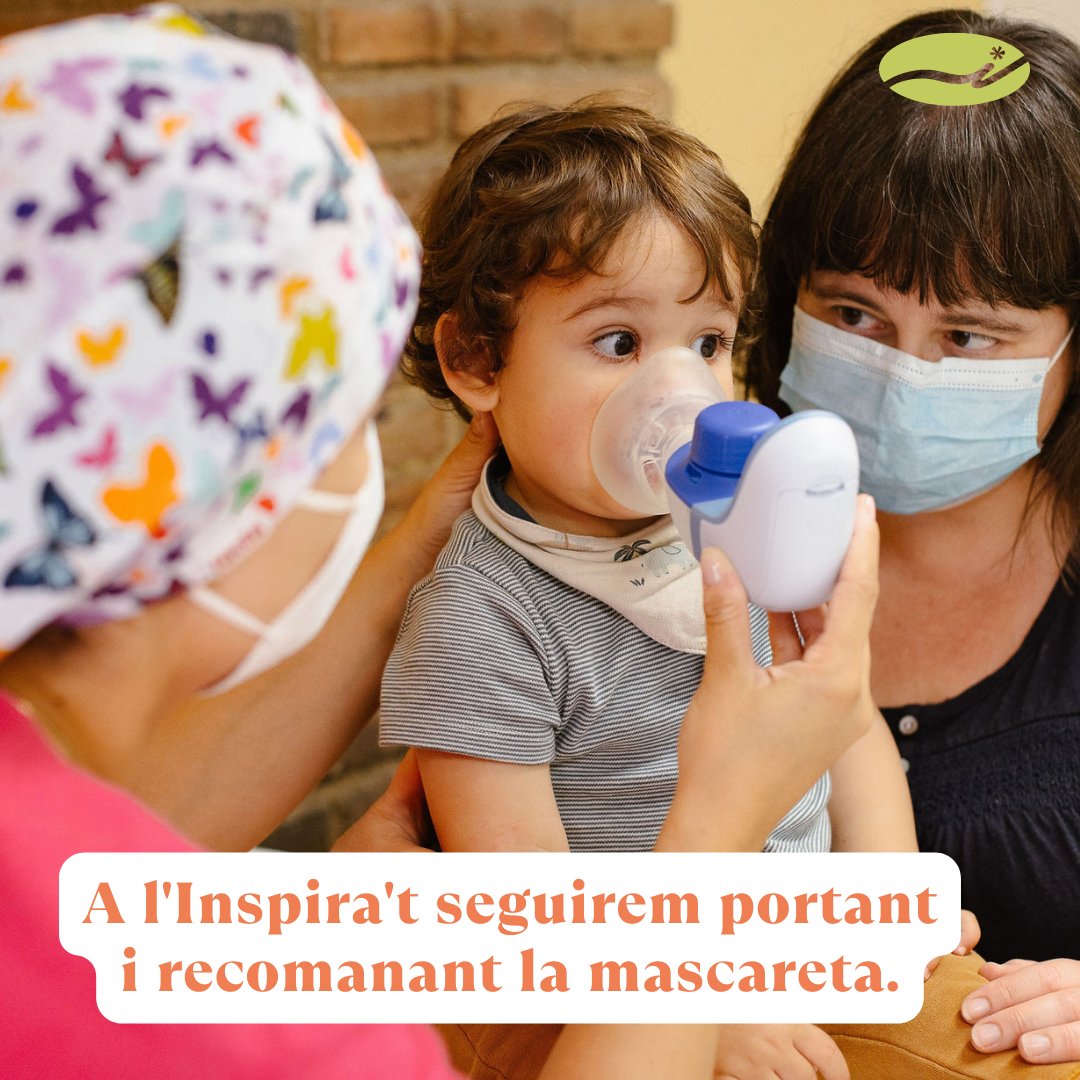 A l'inspira't,  seguirem portant i recomanant la #mascareta