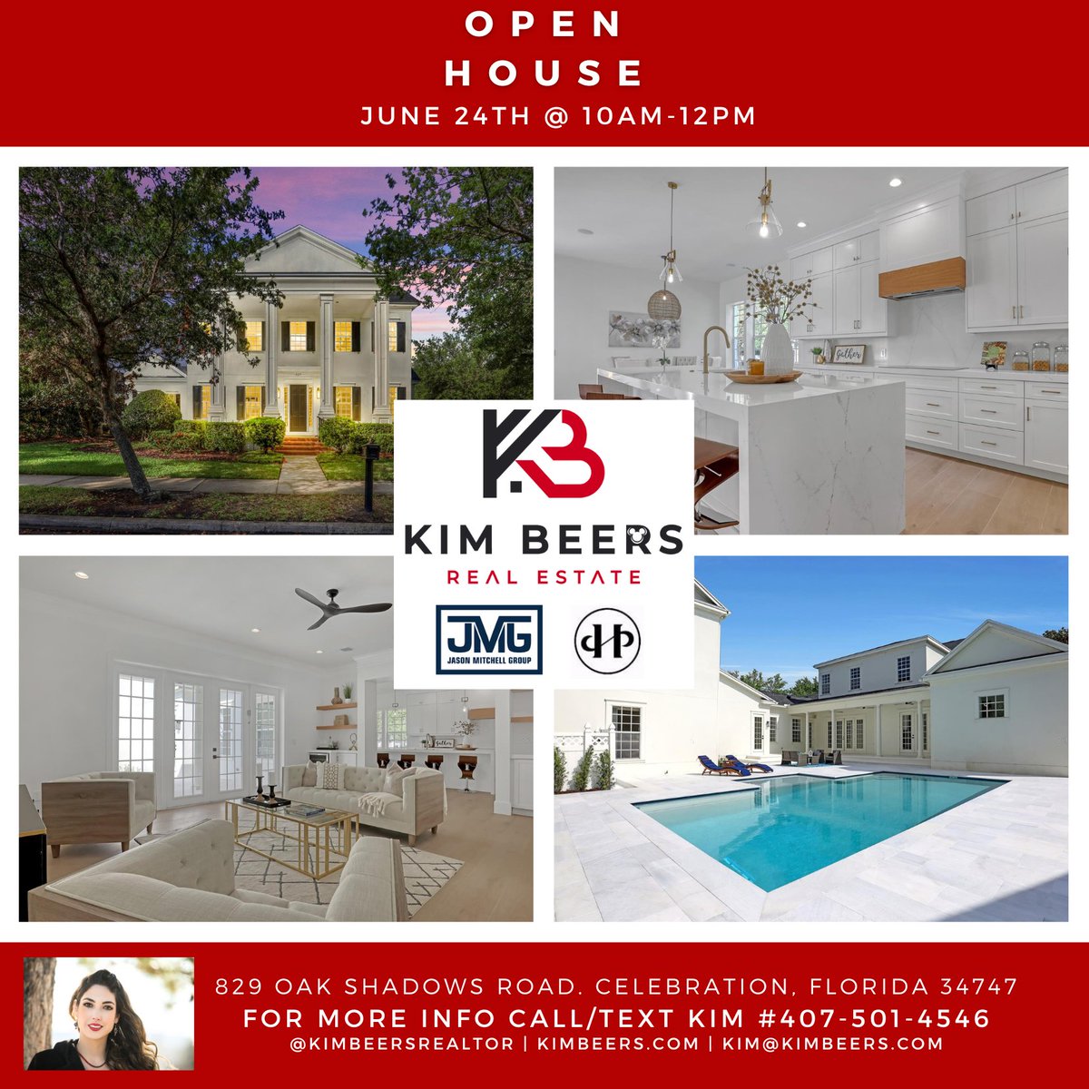 Ready to live the life of luxury? Preview this 💎 in person today from 10AM-12PM ✔️ 🌐 kimbeers.com #orlandohomesforsale #lifeofluxury #housegoals #backyardpool #lovewhereyoulive #floridahomes #furbabyfriendly #disneyrealestate #eatinkitchen #customhome #homeportrait