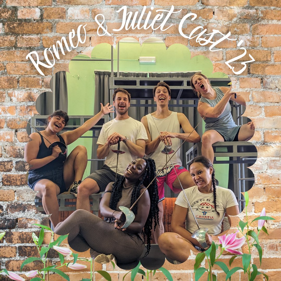 Romeo &amp; Juliet '23!

Our gorgeous cast Dewi, Harriet, Princess, Thomas, Thomas (we get easily confused at the best of times, wish us luck!) and Vicky

Wishing our talented sextet a fun season touring <a href="/Fullers/">life</a> pub beer gardens. Where will you catch them?

…peare-in-the-garden.designmynight.com