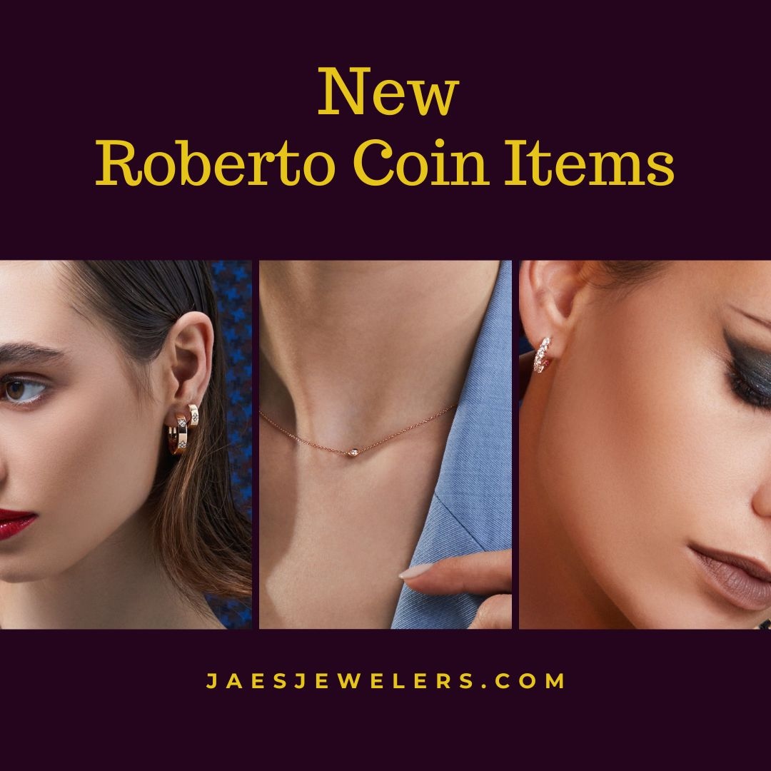 Unveiling Roberto Coin's Newest Gems ✨💎✨ Discover the magic of our latest arrivals! From captivating rings to exquisite necklaces, elevate your style with Roberto Coin's timeless elegance. 
#JaesJewelers #RobertoCoin #Miami #CoralGables