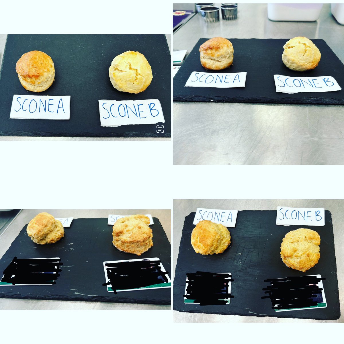 It’s all about food science!! working properties + functions in scones - experiment 3 - types of fat - shortening - fat adds waterproof layer round grains of flour - stops liquid touching the flour  +forming the gluten - animal fats vs plant fats  #food #dtchat #teachfood #dandt